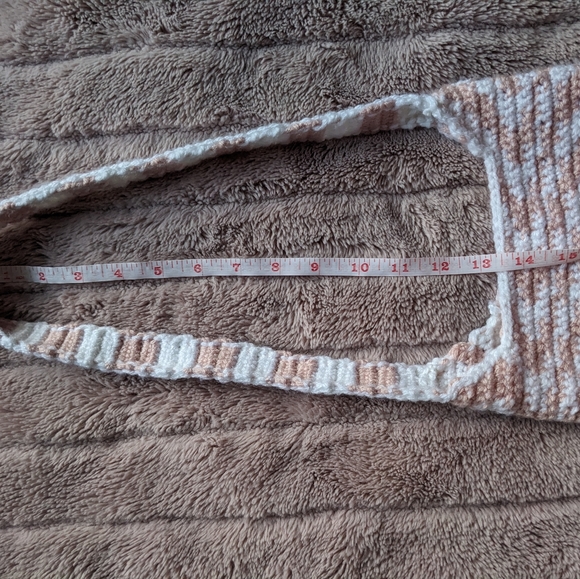 Handmade crochet wavy bag - Picture 5 of 5